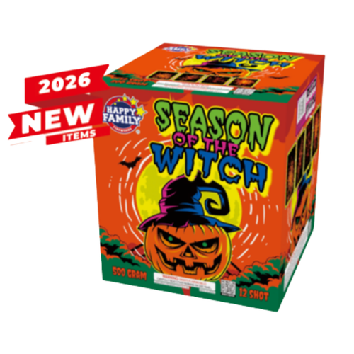 Season Of The Witch by Happy Family 500 gram aerial cake