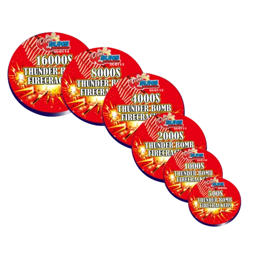 1000'S Thunder Bomb Firecrackers by SUNS firecrackers