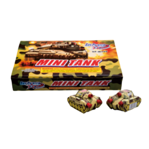 Mini Tank spinner firework