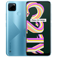 Realme C21Y (64GB, 4GB)  front and back view