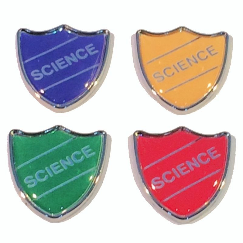 SCIENCE - SHIELD Lapel Badge - Awards Engraving