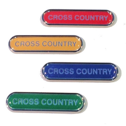 CROSS COUNTRY - BAR Lapel Badge