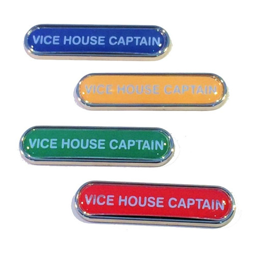 VICE HOUSE CAPTAIN - BAR Lapel Badge