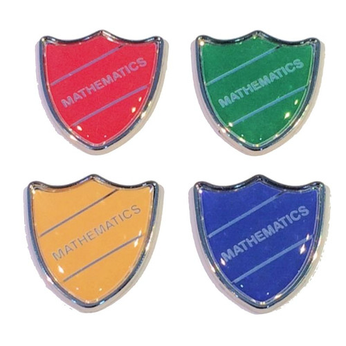 MATHEMATICS - SHIELD Lapel Badge