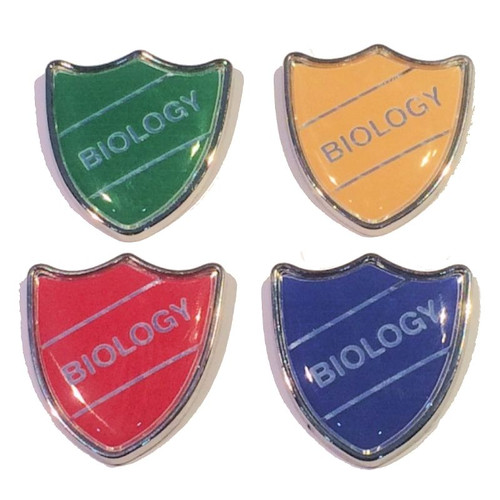 BIOLOGY - SHIELD Lapel Badge