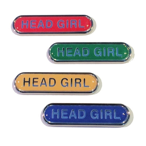 HEAD GIRL - BAR Lapel Badge