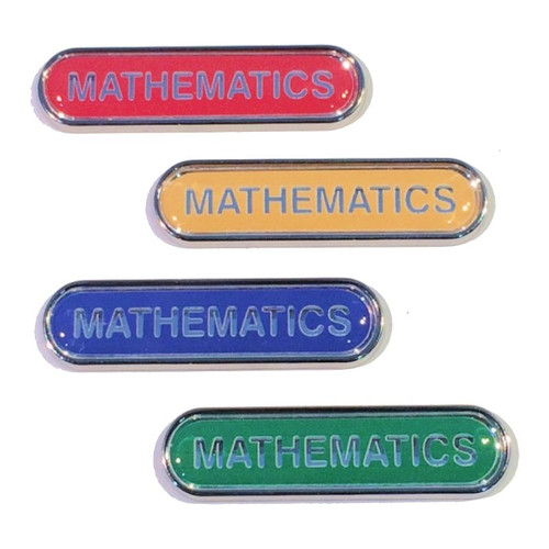 MATHEMATICS - BAR Lapel Badge