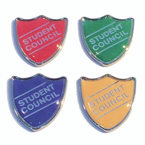 STUDENT COUNCIL - SHIELD Lapel Badge