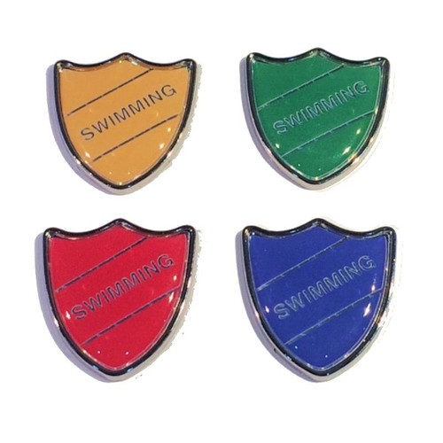 SWIMMING - SHIELD Lapel Badge