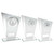1st/2nd/3rd White/Silver Glass Award TD749