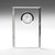 Rectangular Glass Clock