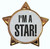 I'M A STAR - STAR Lapel Badge