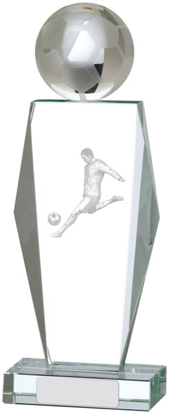 Football Crystal Trophy GLF54