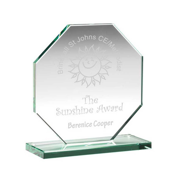 Octagon Glass Award TP07
