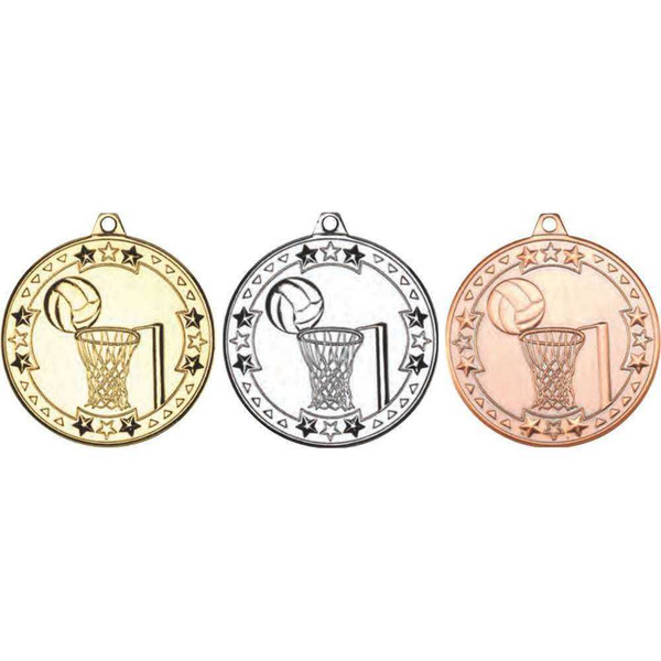Netball Medal 50mm M81