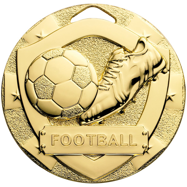 Football Medal 50mm G765/6/7