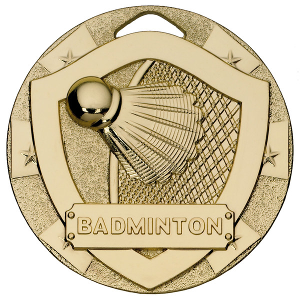 Badminton Medal 50mm G820/1