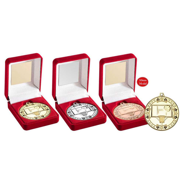 Basketball Medal & Box Combo TY48