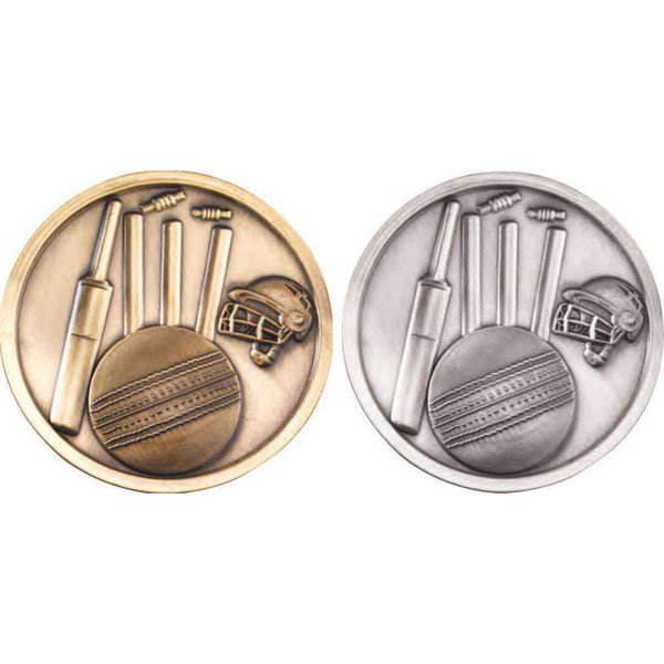 Cricket Medal 70mm MP306