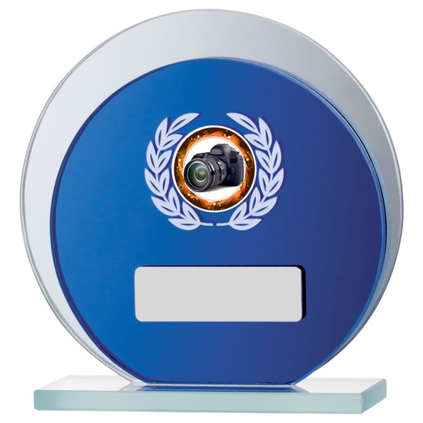 Glass Award GE239 Blue
