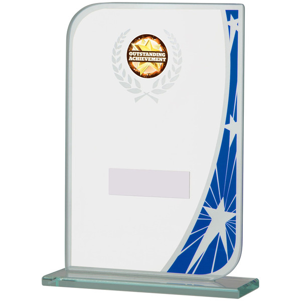 Glass Award GE161 Blue