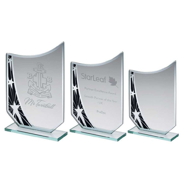 Glass Award SK4 Silver/Black