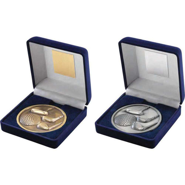 TY30 70mm Golf Medal & Box