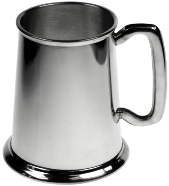 1pt Plain Pewter Tankard