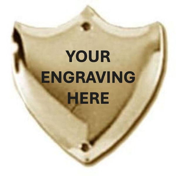 32mm High Gold (Bevelled) S3 ENGRAVED