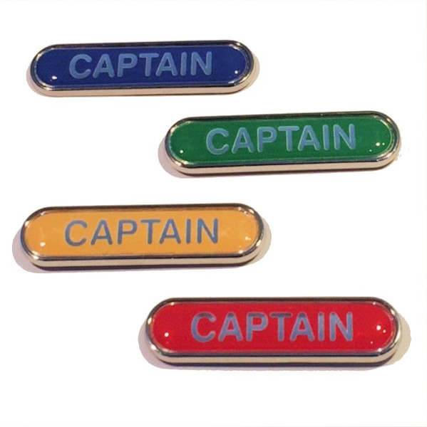 CAPTAIN - BAR Lapel Badge