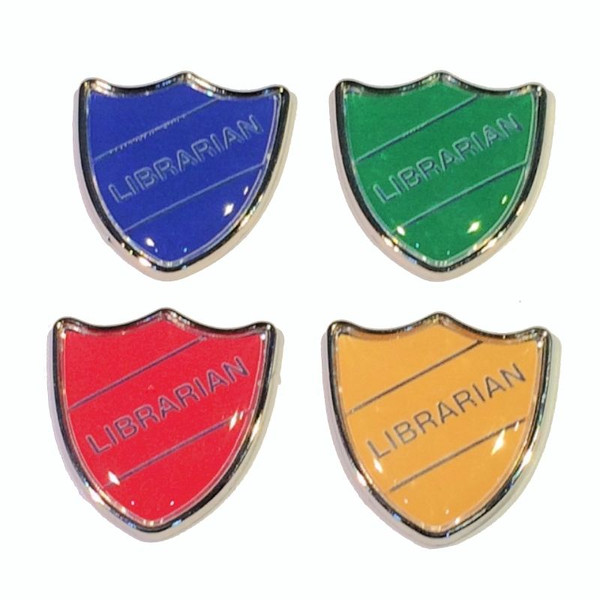 LIBRARIAN - SHIELD Lapel Badge