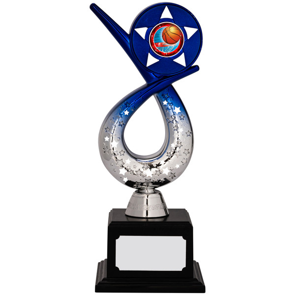 Holder Trophy A0432 Silver/Blue