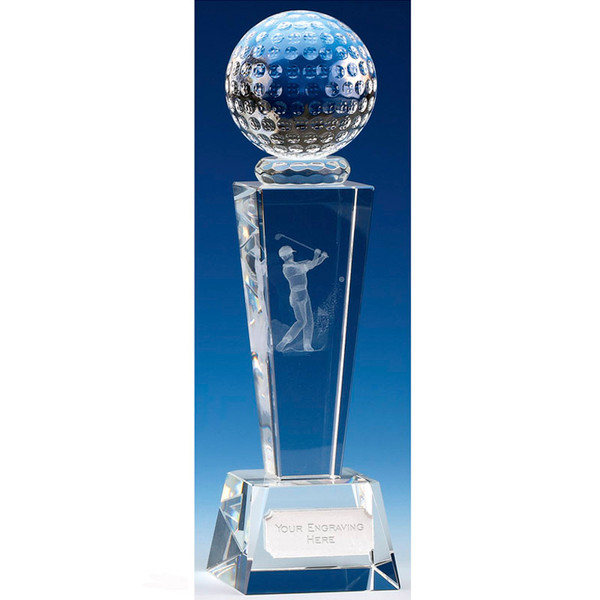 Golf Crystal Trophy KK192
