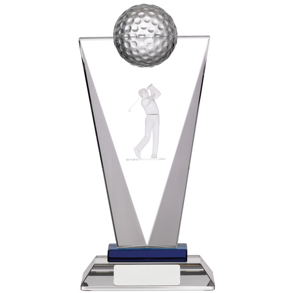 Golf Crystal Trophy GLG67