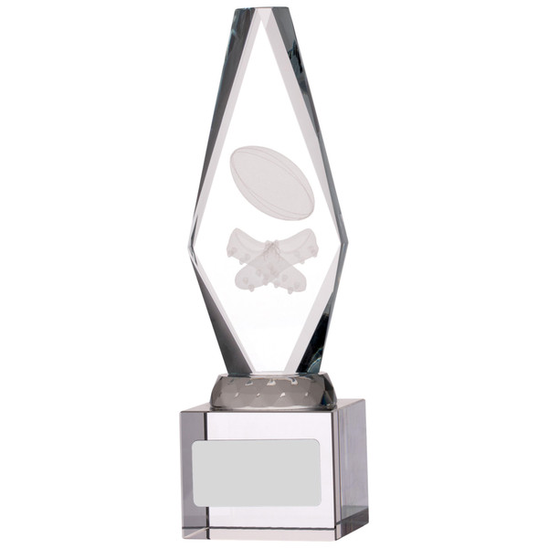 Rugby Crystal Trophy GLM29