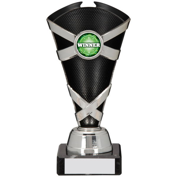 Torch Trophy A0270 Black & Silver