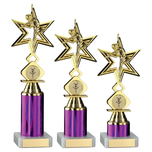 Dance Trophy TYF600 PURPLE