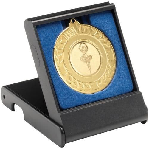 Medal Box MB10A Black 40/50mm Recess