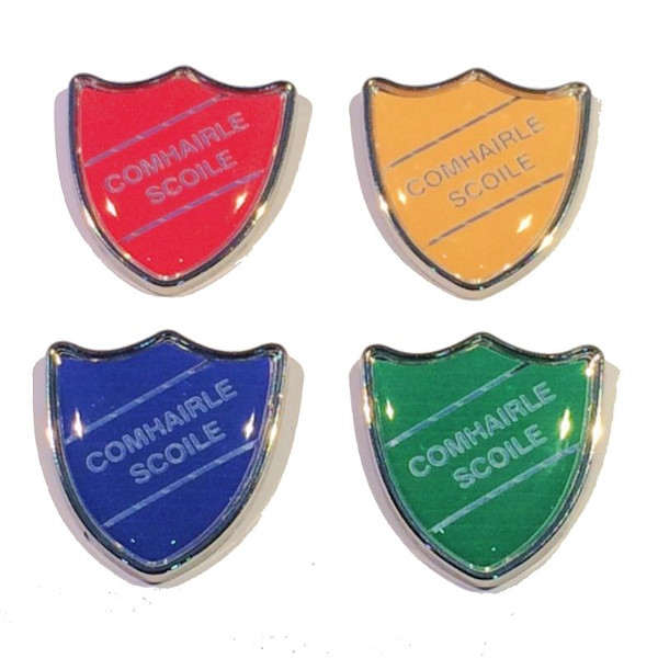 COMHAIRLE SCOILE - SHIELD Lapel Badge