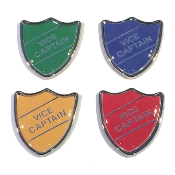 VICE CAPTAIN - SHIELD Lapel Badge