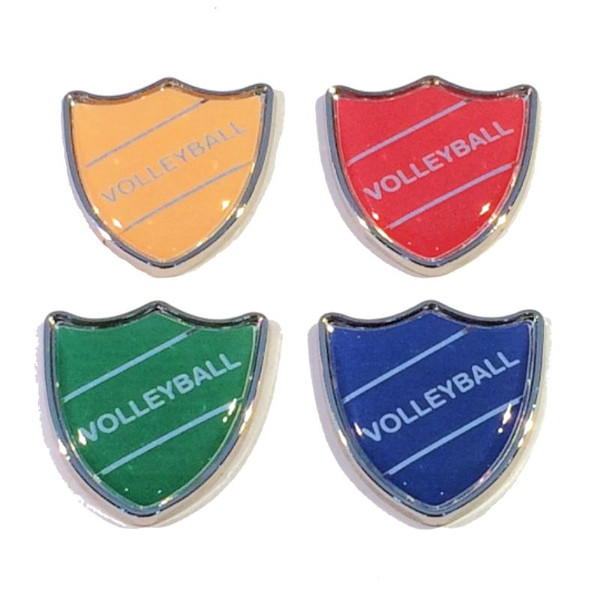 VOLLEYBALL - SHIELD Lapel Badge