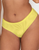 Lifestyle shorts, front view, lemon