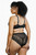 Rosalyn full coverage bra in Tortoiseshell, rear view