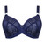 Wonderfully Vibe Full Cup Bra in Navy front view