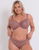 Wonderfully Vibe Full Cup Bra in Dusky Rose front view of full set