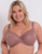 Wonderfully Vibe Full Cup Bra in Dusky Rose front view