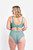 Wonderful Full Cup Bra Mineral Blue back view