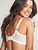 Meadow Plunge Bra in Ivory Back View