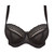 Asher Bra in black front view