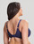 Dionne Full Cup Bra in exotic print, back view